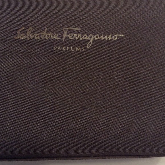 Salvatore Ferragamo Parfum Canvas Cosmetic Case - Picture 5 of 5